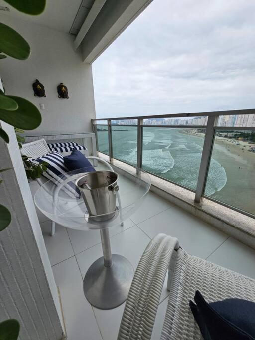 Apartment Pe Na Areia Com Jacuzzi E Vista Incrivel Mar! Guaruja