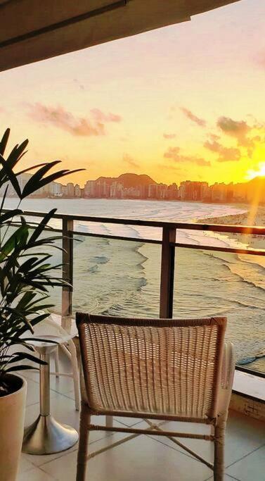 Pe Na Areia Com Jacuzzi E Vista Incrivel Mar! Apartment Guaruja